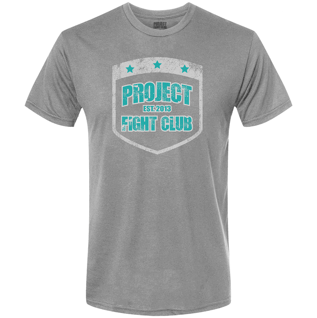 MENS GREY T-SHIRT #3 - FIGHT ADDICTION