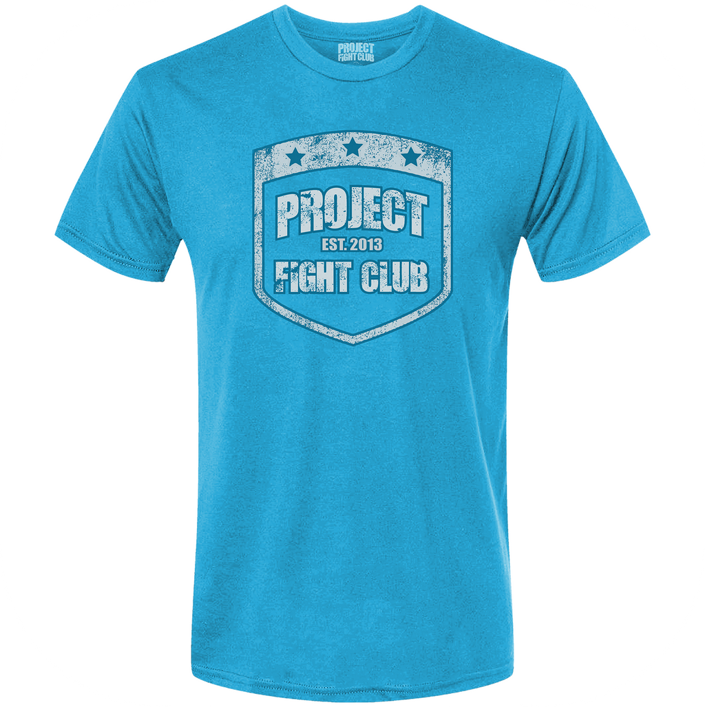 MENS TURQUOISE T-SHIRT #2 - FIGHT ADDICTION