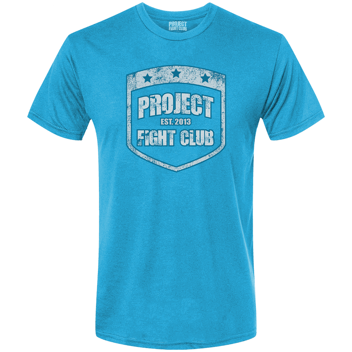 MENS TURQUOISE T-SHIRT #2 - FIGHT ADDICTION