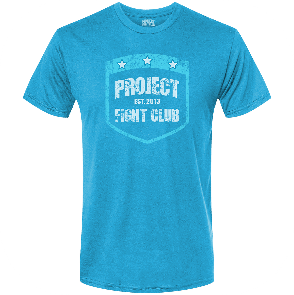 MENS TURQUOISE T-SHIRT - FIGHT ADDICTION