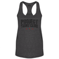 DARK GREY RACERBACK TANK - HONOR FIREFIGHTERS & EMTs