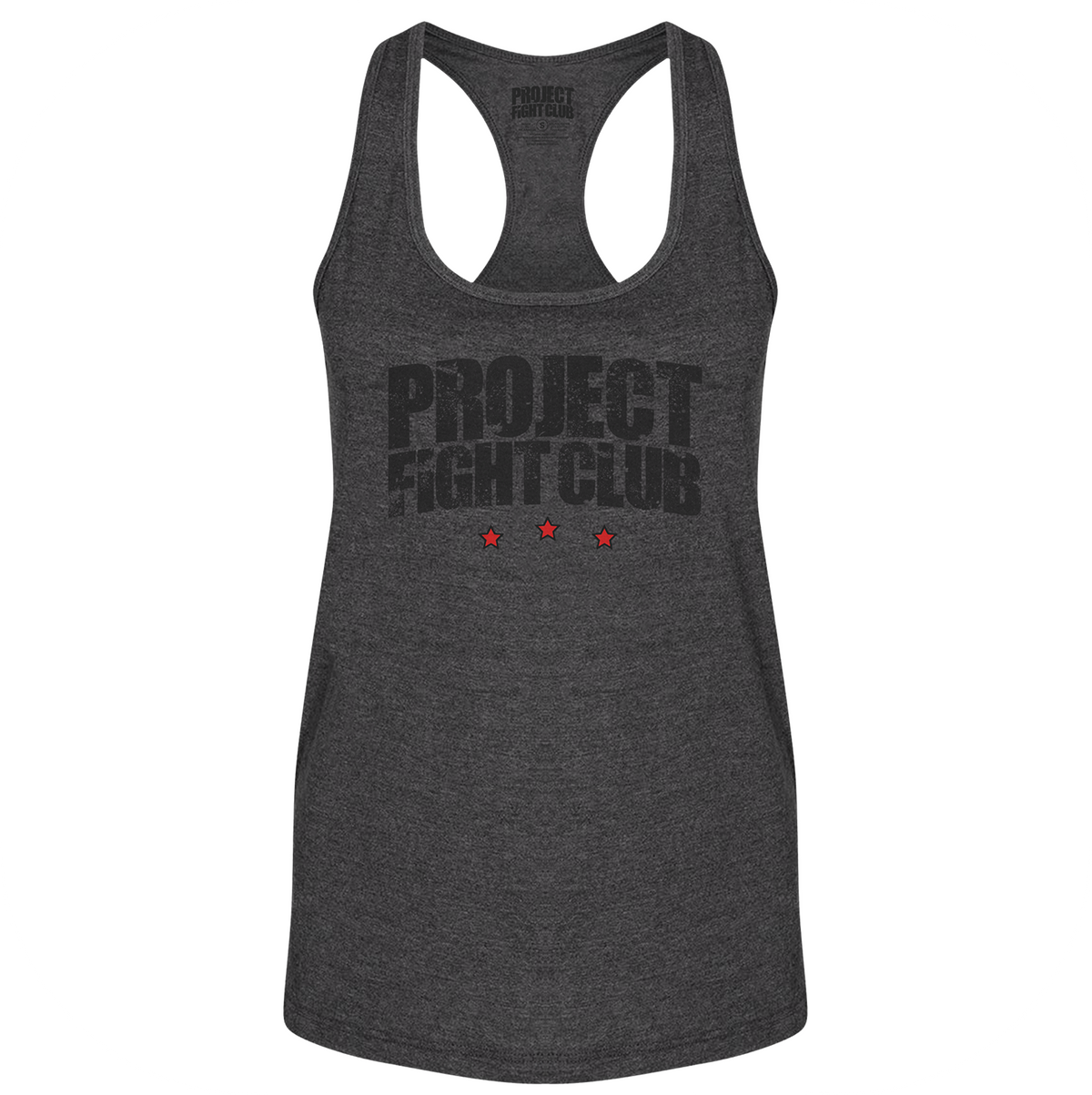 DARK GREY RACERBACK TANK - HONOR FIREFIGHTERS & EMTs