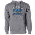 GUNMETAL MIDWEIGHT HOODIE #2 - SUPPORT POLICE