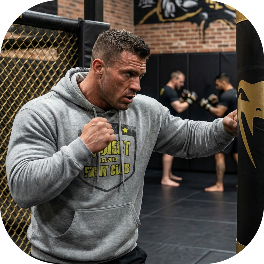 GUNMETAL MIDWEIGHT HOODIE - SPREAD CHRISTIANITY