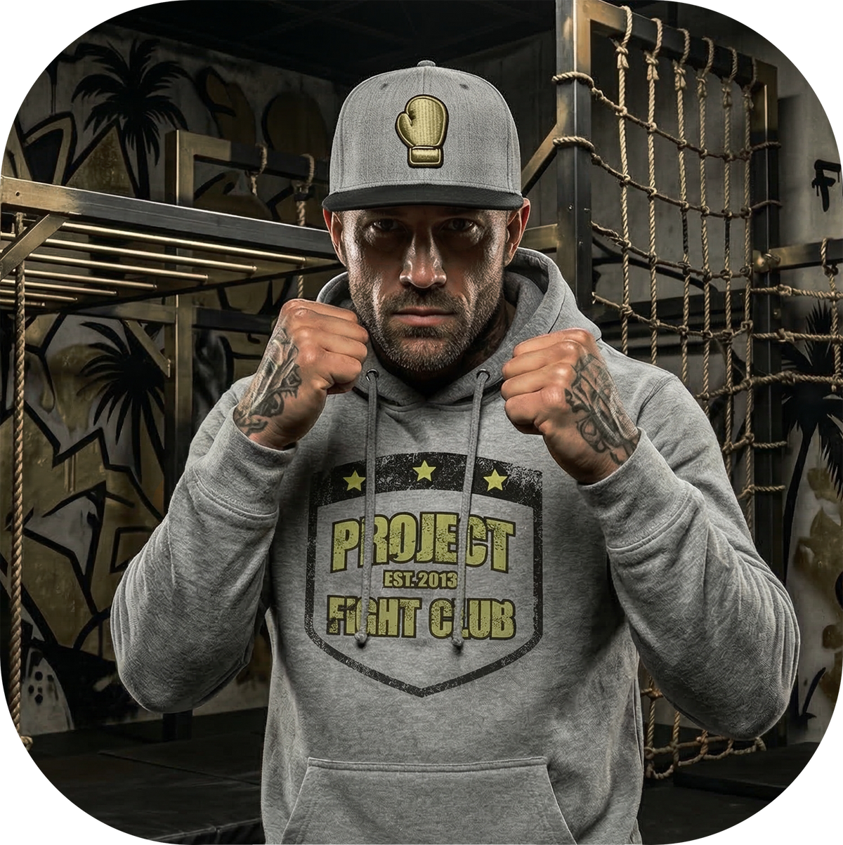 GUNMETAL MIDWEIGHT HOODIE - SPREAD CHRISTIANITY