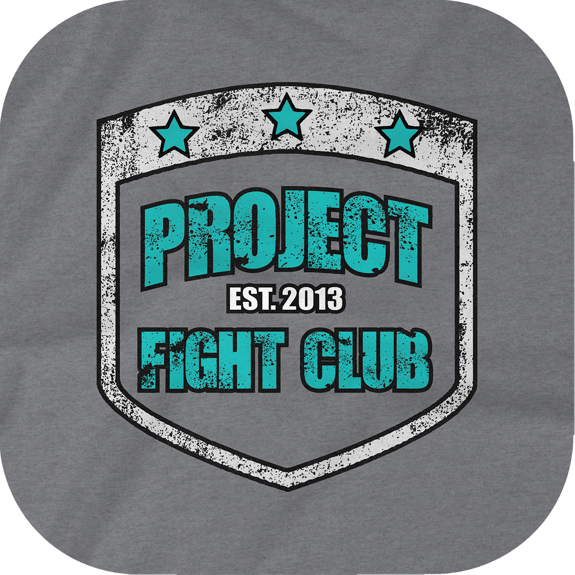 GREY MIDWEIGHT HOODIE - FIGHT ADDICTION