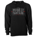 BLACK MIDWEIGHT HOODIE - HONOR FIREFIGHTERS & EMTs