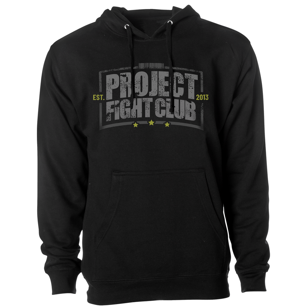 BLACK MIDWEIGHT HOODIE - SPREAD CHRISTIANITY