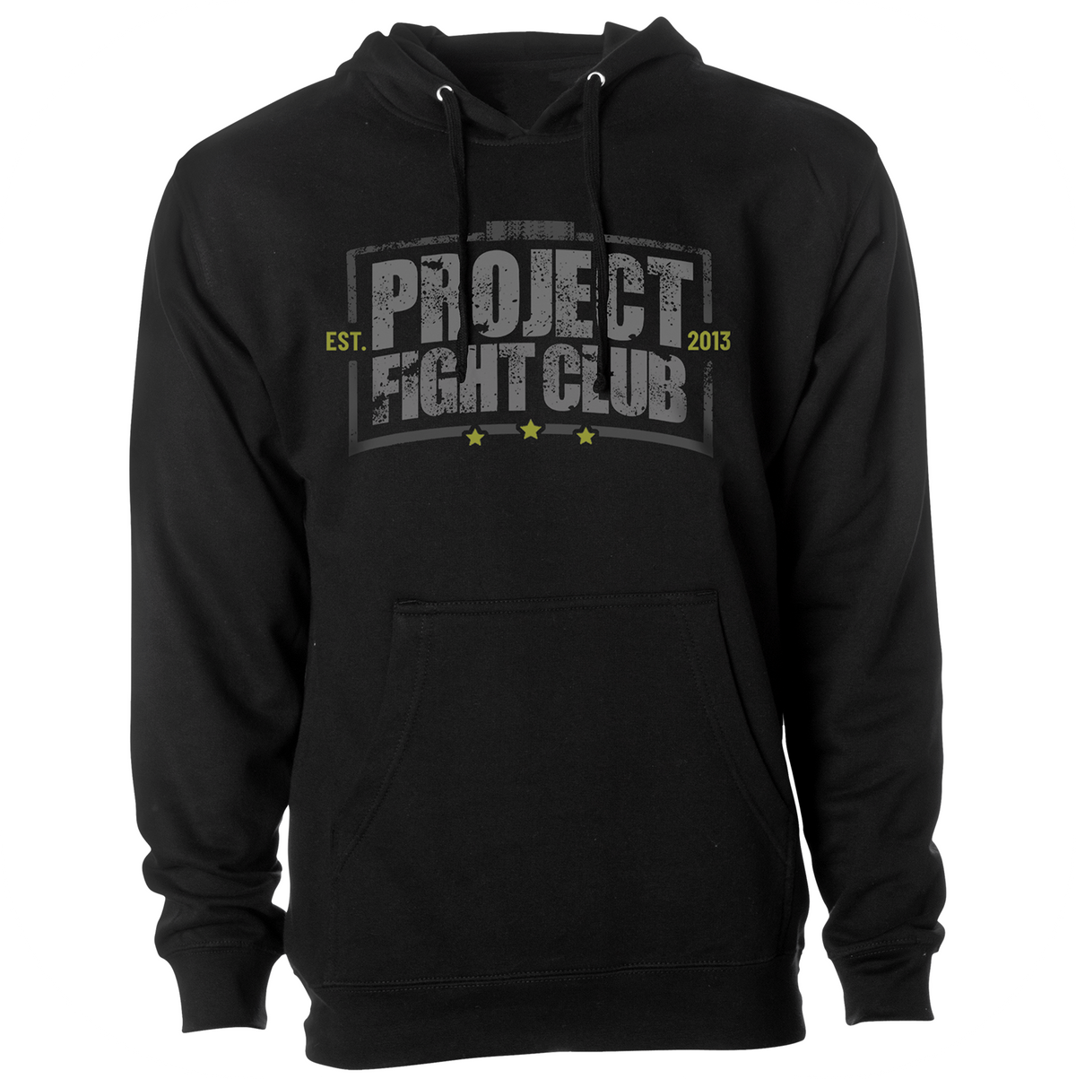 BLACK MIDWEIGHT HOODIE - SPREAD CHRISTIANITY