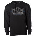 BLACK MIDWEIGHT HOODIE - SUPPORT POLICE