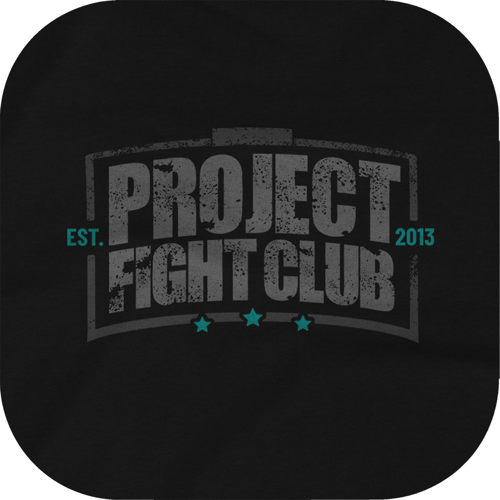 BLACK MIDWEIGHT HOODIE - FIGHT ADDICTION