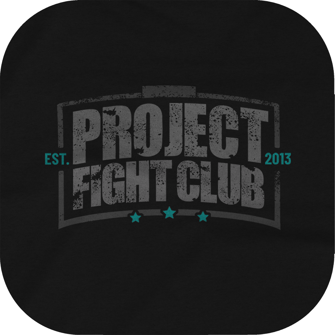 BLACK MIDWEIGHT HOODIE - FIGHT ADDICTION