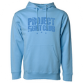 AQUA MIDWEIGHT HOODIE - SUPPORT POLICE