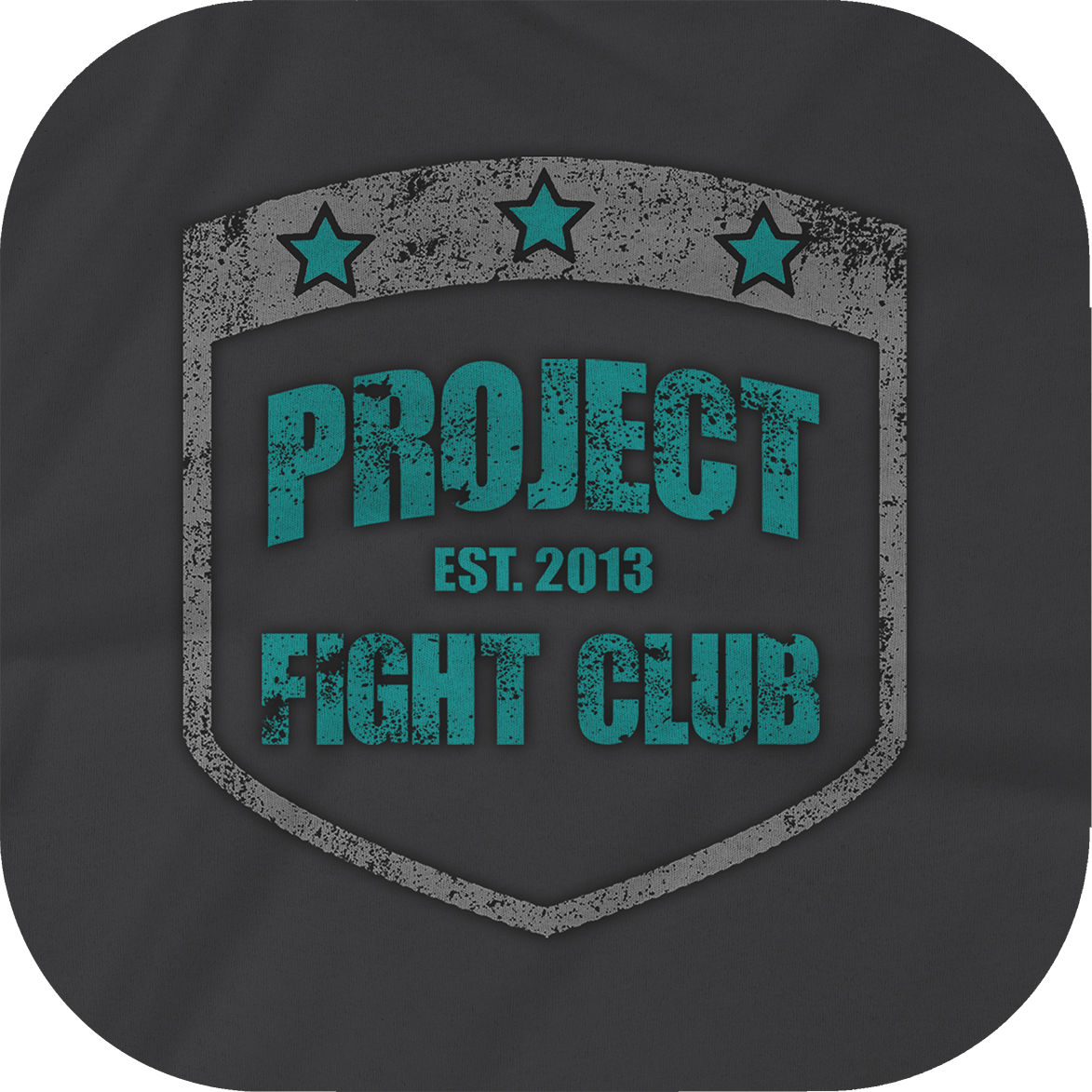 CHARCOAL HEAVYWEIGHT HOODIE #2 - FIGHT ADDICTION