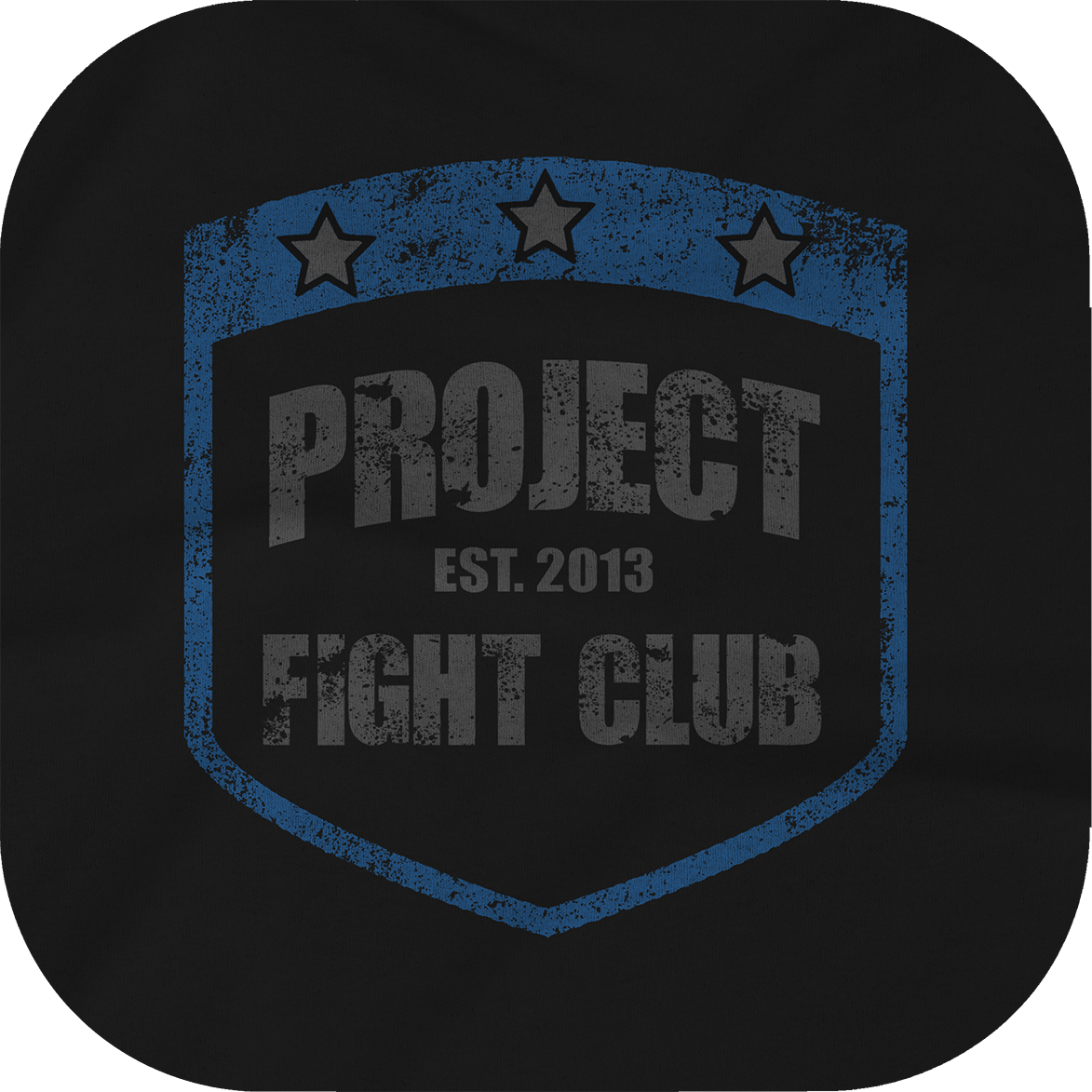 BLACK MIDWEIGHT ZIP HOODIE - SUPPORT POLICE