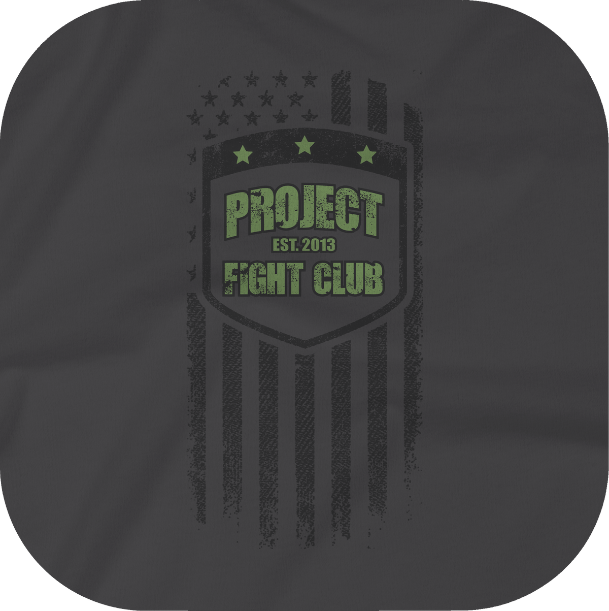 CHARCOAL MIDWEIGHT ZIP HOODIE - HONOR SOLDIERS & VETERANS