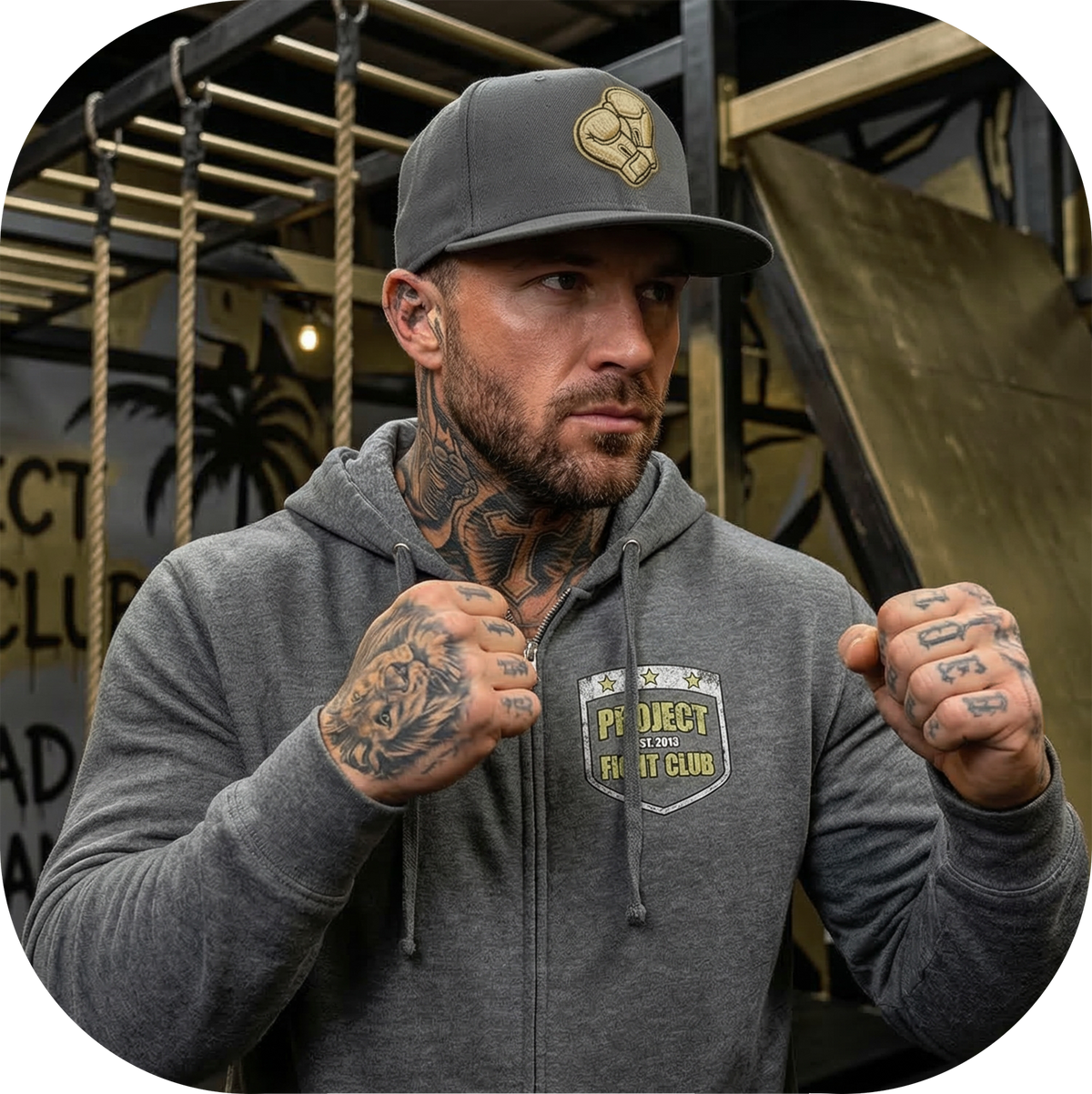 GUNMETAL MIDWEIGHT ZIP HOODIE - SPREAD CHRISTIANITY