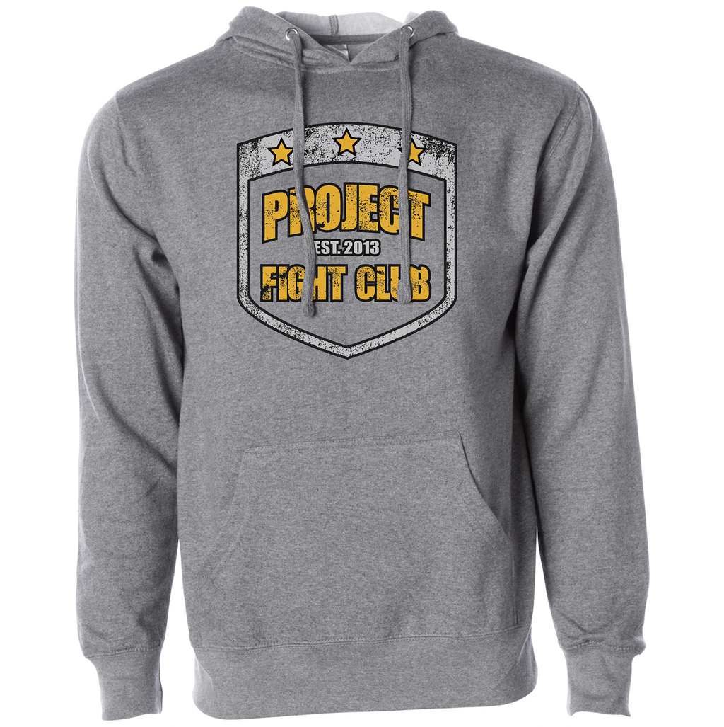 GREY MIDWEIGHT HOODIE #2 - PROTECT ANIMALS & WILDLIFE