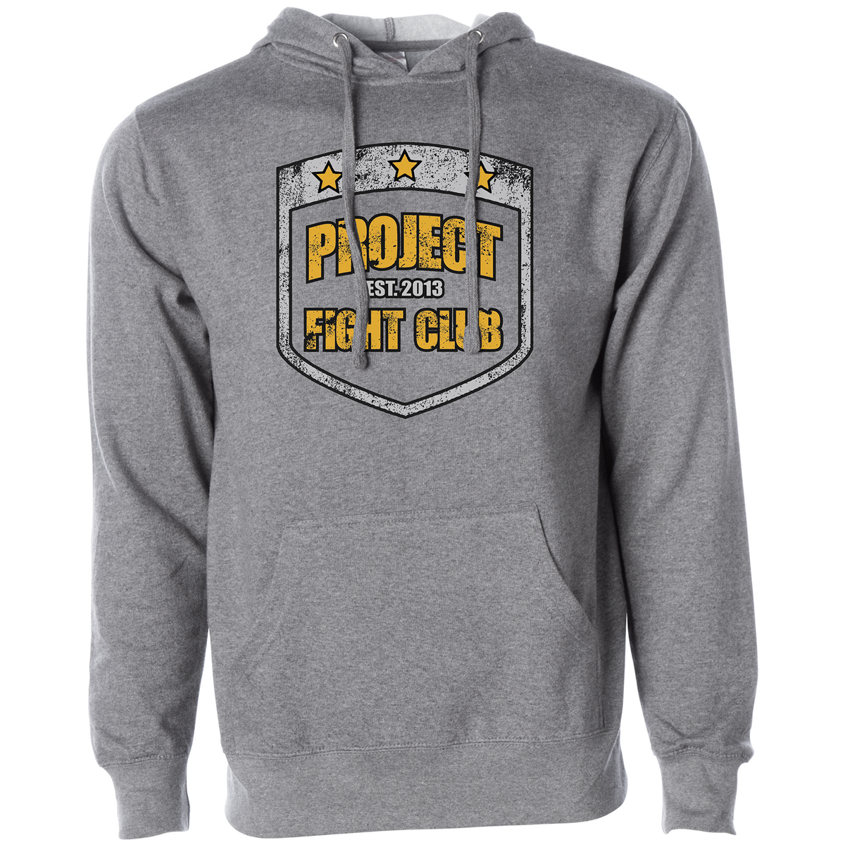GREY MIDWEIGHT HOODIE #2 - PROTECT ANIMALS & WILDLIFE