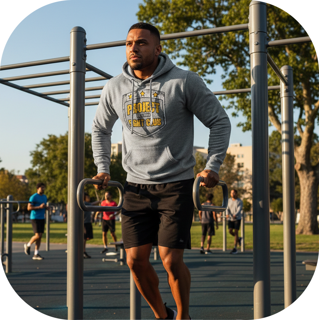 GREY MIDWEIGHT HOODIE #2 - PROTECT ANIMALS & WILDLIFE