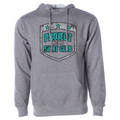 GREY MIDWEIGHT HOODIE - FIGHT ADDICTION