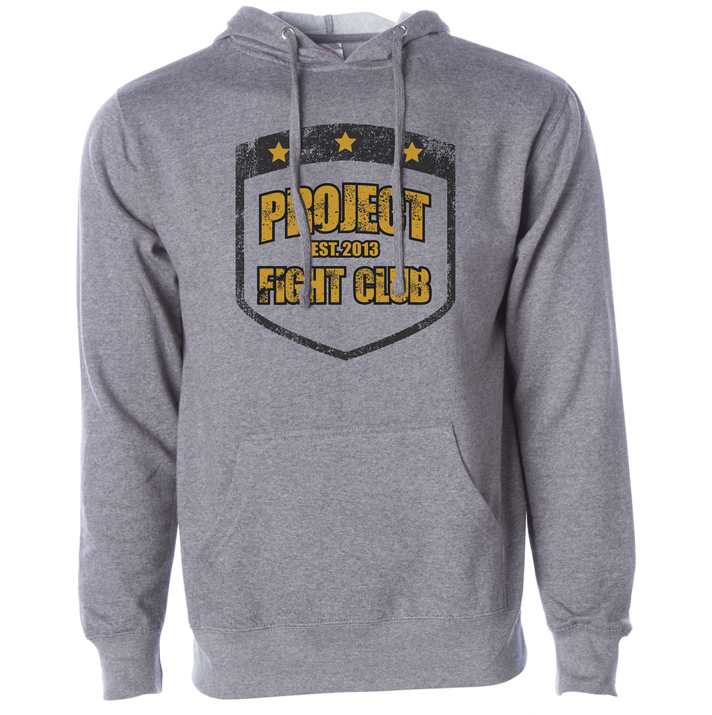 GREY MIDWEIGHT HOODIE - PROTECT ANIMALS & WILDLIFE