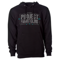 BLACK MIDWEIGHT HOODIE - FIGHT ADDICTION