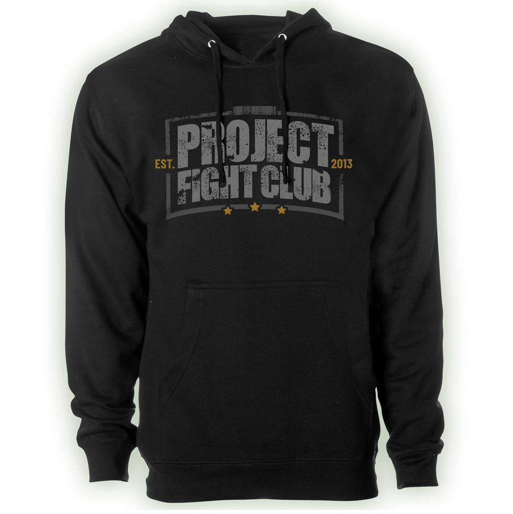 BLACK MIDWEIGHT HOODIE - PROTECT ANIMALS & WILDLIFE