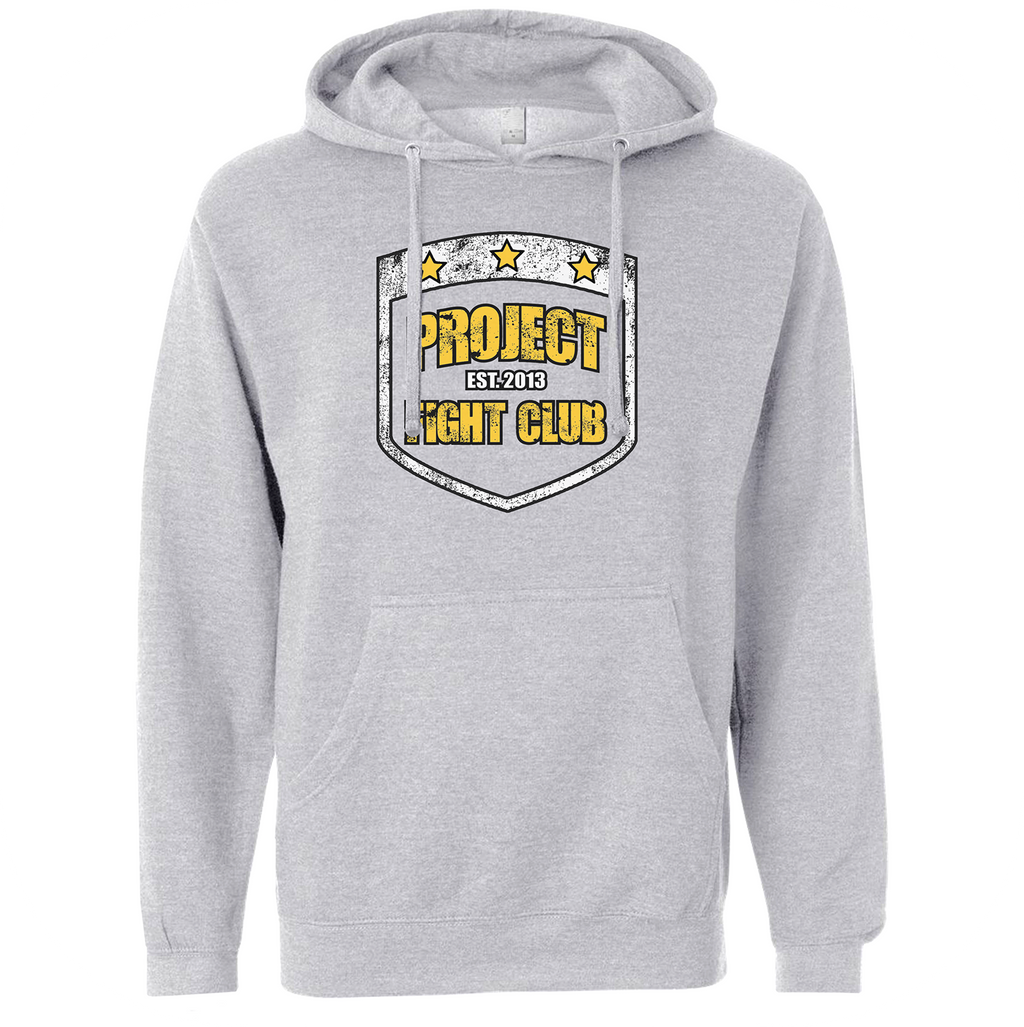 LIGHT GREY MIDWEIGHT HOODIE - PROTECT ANIMALS & WILDLIFE