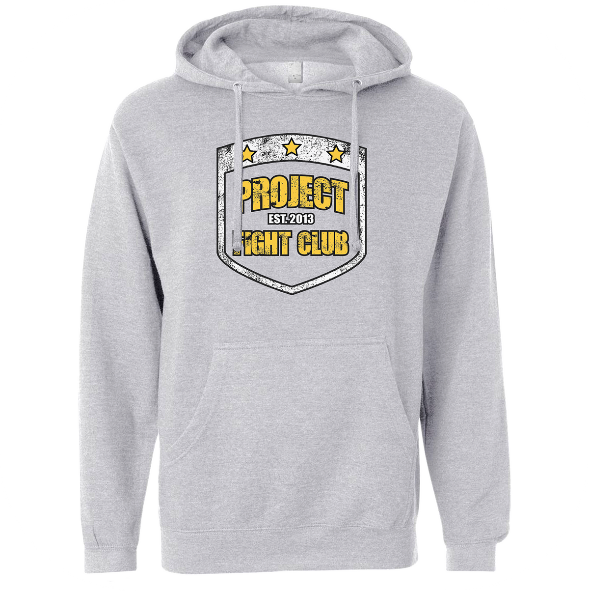 LIGHT GREY MIDWEIGHT HOODIE - PROTECT ANIMALS & WILDLIFE
